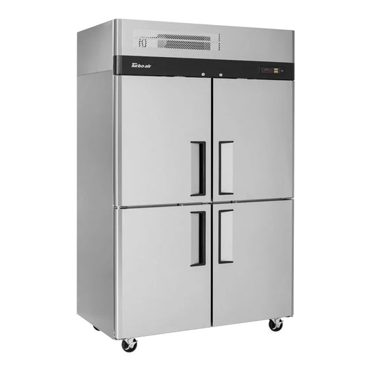 Turbo Air M3F47-4-N 51 7/8" M3 Series Two Section Reach In Freezer, (4) Left/Right Hinge Solid Doors, 115v