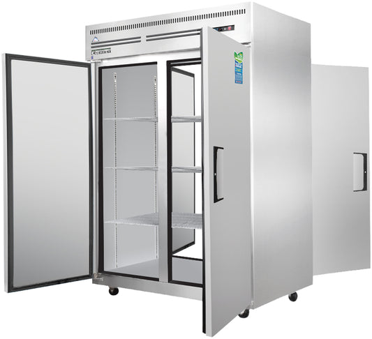 Everest ESPT-2S-2S  48 cu.ft. 2 Solid Door Pass- Thru Refriger