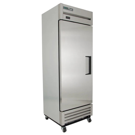 True T-19FZ-HC 27" One Section Reach In Freezer w/ (1) Left Hinge Solid Door, 115v