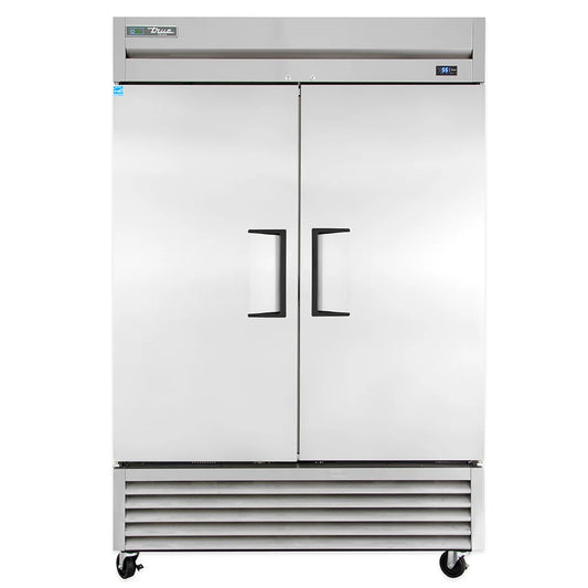 True T-49F-HC 54" Two Section Reach In Freezer, (2) Solid Doors, 115v