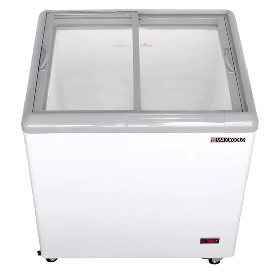 Maxx Cold MXF31F 32" X-Series Mobile Ice Cream Freezer w/ 2 Basket Capacity - 120v