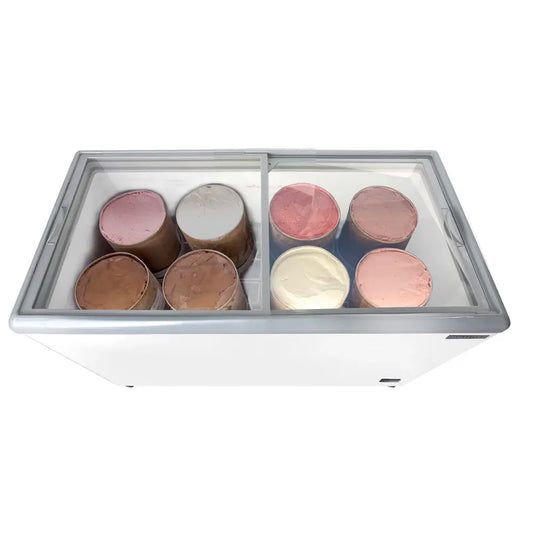 Maxx Cold MXF52F 52" X-Series Mobile Ice Cream Freezer w/ 4 Baskets - 120v