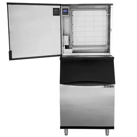 Maxx Ice MIM1000N 30" Full Cube Ice Machine Head - 937 lb/24 hr, Air Cooled, 230v/1ph Maxx Ice MIM1000N 30" Full Cube Ice Machine Head - 937 lb/24 hr, Air Cooled, 230v/1ph
