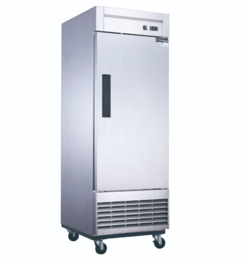 Dukers D28R Single Door Commercial Refrigerator in Stainless Steel
