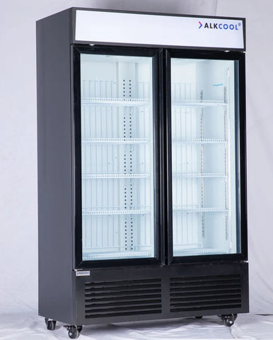 ALK SDGF40'' 48"WIDE TWO SECTION GLASS DOOR DISPLAY FREEZER NO WHEELS (WHEELS ARE NOT PRE-INSTALLED) ALK SDGF40'' 48"WIDE TWO SECTION GLASS DOOR DISPLAY FREEZER NO WHEELS (WHEELS ARE NOT PRE-INSTALLED)
