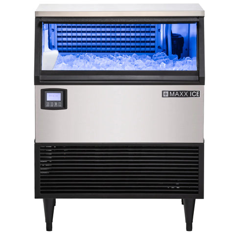 Maxx Ice MIM320NH 30"W Half Cube Undercounter Ice Machine - 328 lbs/day, Air Cooled Maxx Ice MIM320NH 30"W Half Cube Undercounter Ice Machine - 328 lbs/day, Air Cooled