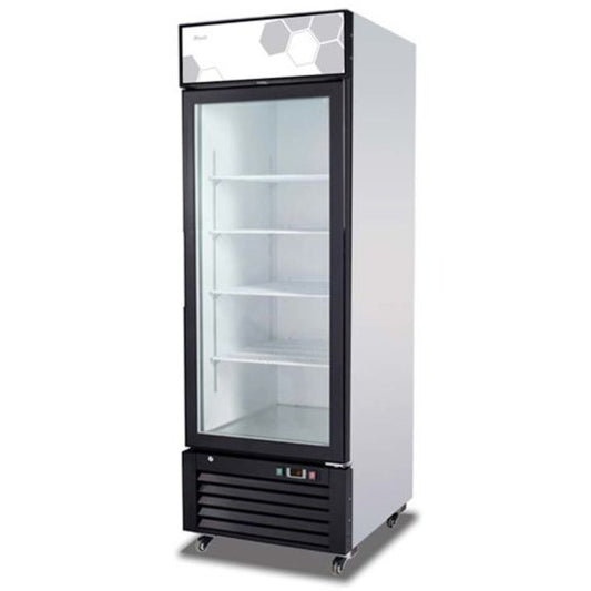 Migali C-23RM-HC 23 cu/ft Glass Door Merchandiser Refrigerator