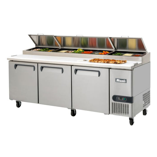 Migali C-PP93-HC 93″ Pizza Prep Table (No Pans)