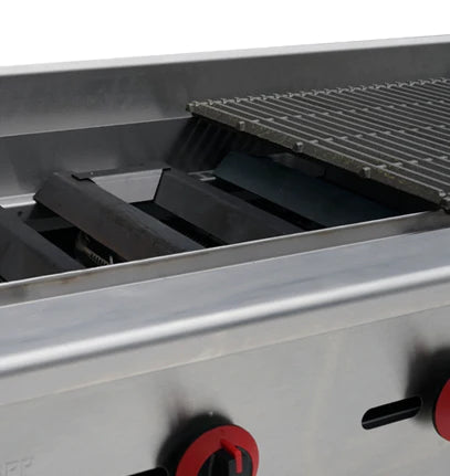 SABA CB-60 60" Gas Radiant Charbroiler 150,000 BTU SABA CB-60 60" Gas Radiant Charbroiler 150,000 BTU