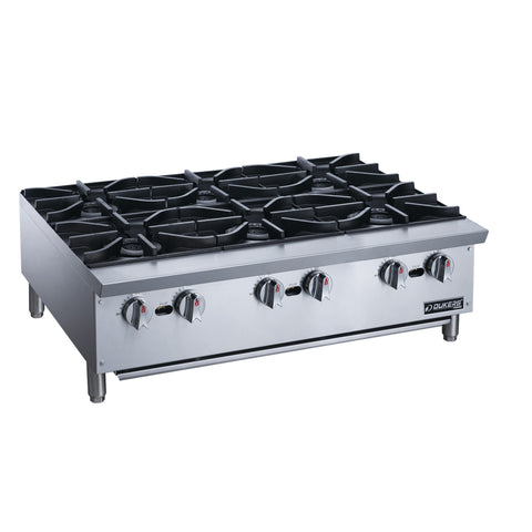 Dukers DCHPA36 Hot Plate with 6 Burners Dukers DCHPA36 Hot Plate with 6 Burners