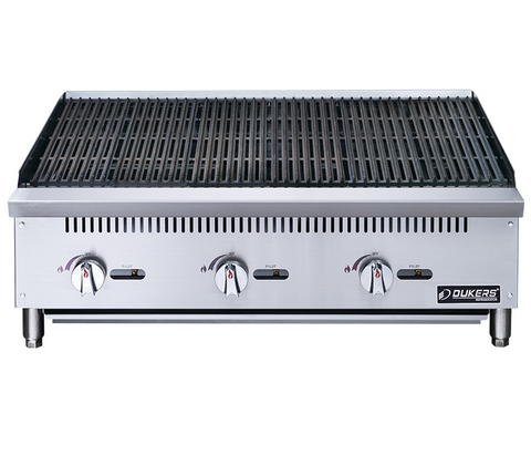 Dukers DCCB36 36 in. W Countertop Charbroiler Dukers DCCB36 36 in. W Countertop Charbroiler