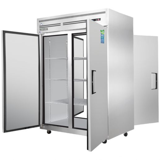 Everest ESPT-2S-2S  48 cu.ft. 2 Solid Door Pass- Thru Refriger