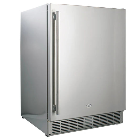 Maxx Ice Compact Outdoor Refrigerator, 23.6"W, 5.2 cu. ft. Capacity, in Stainless Steel (MCR5U-OHC)