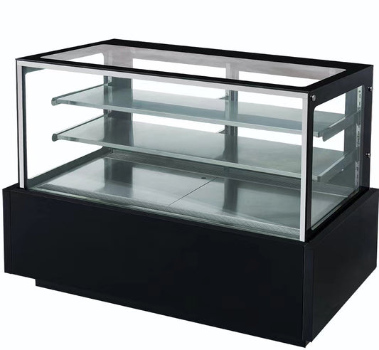Dukers DDM72R – Straight Glass 72″ Cake Showcase, Bakery Cases, Refrigerator