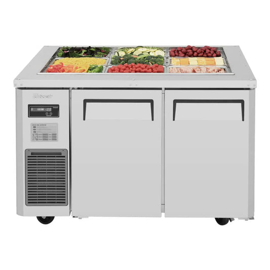 Turbo Air JBT-48-N 47" J Series Refrigerated Buffet Table, (2) Section, (9) Pan, 11.0 cu. ft.