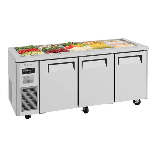 Turbo Air JBT-72-N 70" J Series Refrigerated Buffet Table, (3) Section, (15) Pan, 18.0 cu. ft.