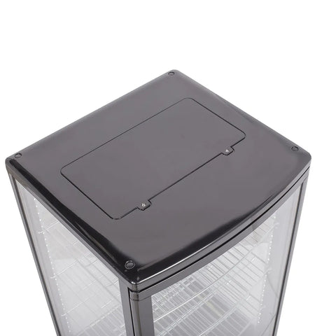 Maxx Cold MECR-31D 16" Self Service Countertop Refrigerated Display Case with 2 Pass-Thru Hinged Glass Doors , 3 Shelves - 2.89 cu. ft. Maxx Cold MECR-31D 16" Self Service Countertop Refrigerated Display Case with 2 Pass-Thru Hinged Glass Doors , 3 Shelves - 2.89 cu. ft.
