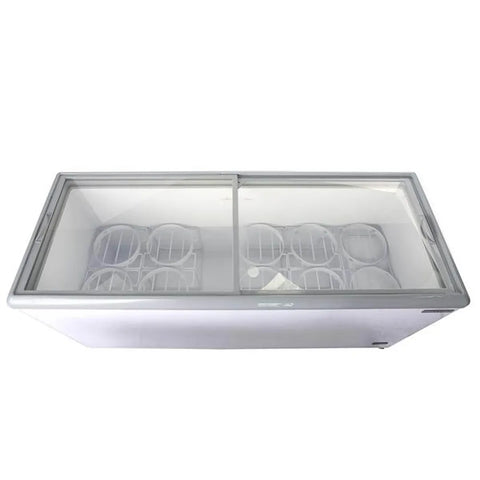 Maxx Cold MXDC-12 70" Curved Glass Ice Cream Dipping Cabinet Maxx Cold MXDC-12 70" Curved Glass Ice Cream Dipping Cabinet