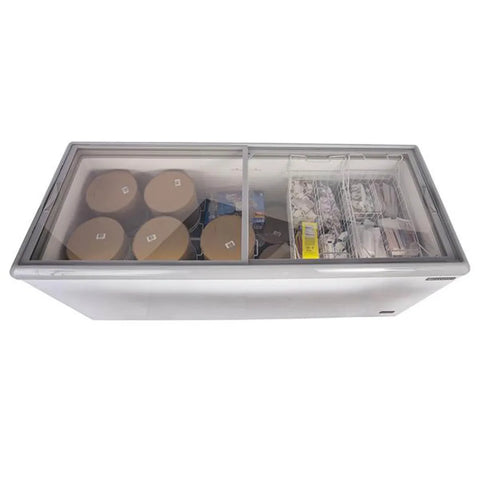Maxx Cold MXDC-12 70" Curved Glass Ice Cream Dipping Cabinet Maxx Cold MXDC-12 70" Curved Glass Ice Cream Dipping Cabinet