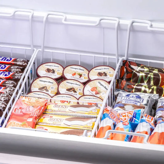 Maxx Cold MXF72CHC-8 71 7/10" X-Series Mobile Ice Cream Freezer w/ 8 Baskets - 120v