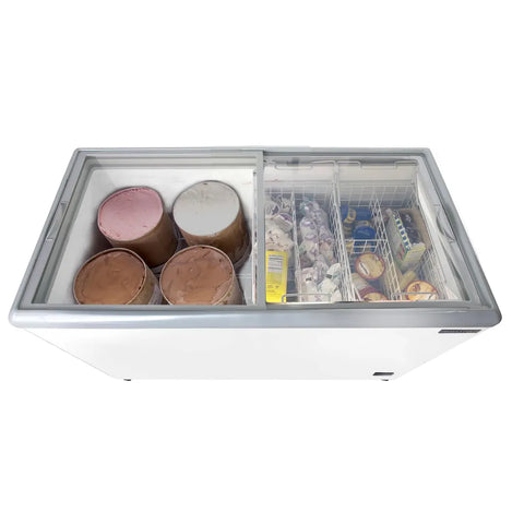 Maxx Cold MXF52F 52" X-Series Mobile Ice Cream Freezer w/ 4 Baskets - 120v Maxx Cold MXF52F 52" X-Series Mobile Ice Cream Freezer w/ 4 Baskets - 120v