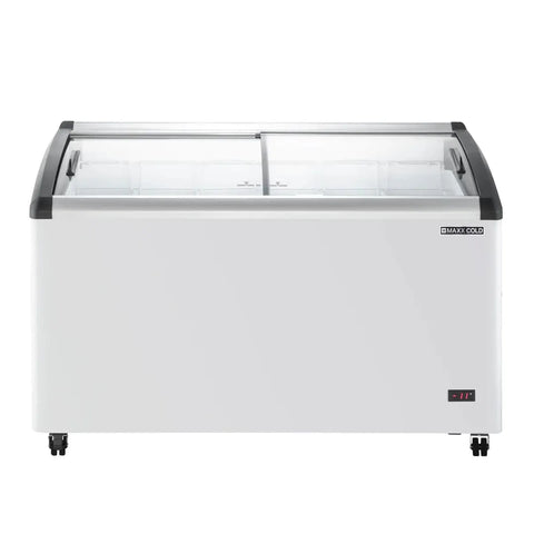 Maxx Cold MXF54CHC-6 53" Curved Lid Ice Cream Display Freezer, 9.96 cu. ft. Maxx Cold MXF54CHC-6 53" Curved Lid Ice Cream Display Freezer, 9.96 cu. ft.