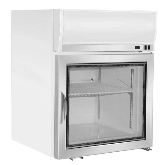 Maxx Cold MXM1-2.5FHC Countertop Freezer Merchandiser in White, 2.6 cu. ft.