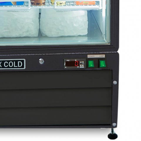 MXM1-23FBHC Maxx Cold Single Door, Glass Door Freezer Merchandiser, Black, 23 Cu ft MXM1-23FBHC Maxx Cold Single Door, Glass Door Freezer Merchandiser, Black, 23 Cu ft