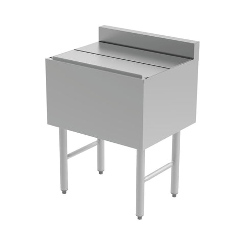 GSW BS-IB1924 Stainless Steel Underbar Ice Bin 19x24" GSW BS-IB1924 Stainless Steel Underbar Ice Bin 19x24"