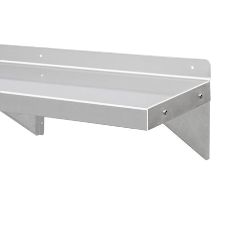 WS-W1472 Stainless Steel Wall Mount Shelf 14x72" WS-W1472 Stainless Steel Wall Mount Shelf 14x72"