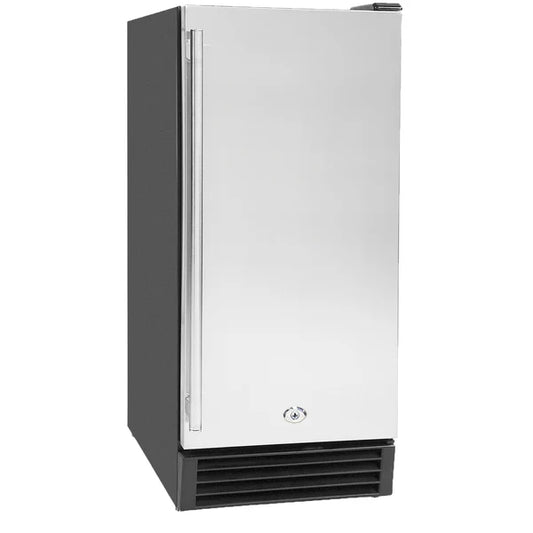 Maxx Ice Compact Indoor Refrigerator, 15"W, 3 cu. ft. Capacity, in Stainless Steel (MCR3UHC)