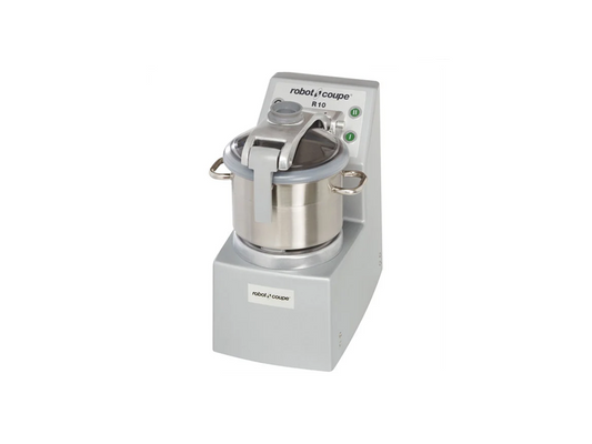 Robot Coupe R10 Food Processor with 10 Qt. Stainless Steel Bowl - 4 1/2 hp