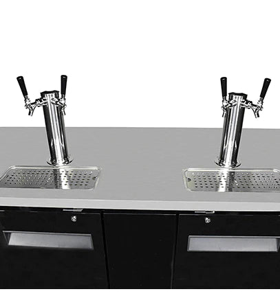 SABA SDD-27-69 - 69" Two Door Commercial Draft Beer Dispenser