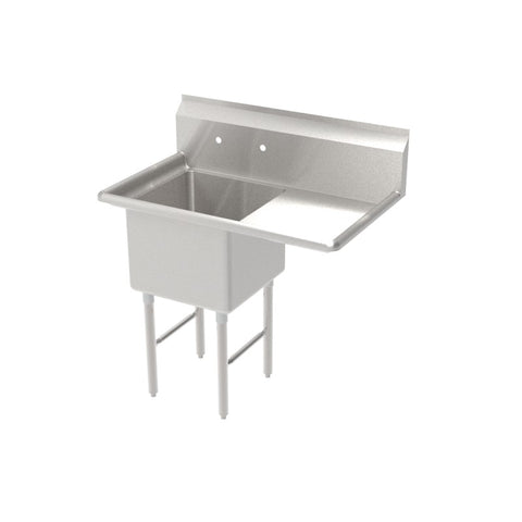 GSW SE18181R 1 Compartment Sink - Right Drain Board