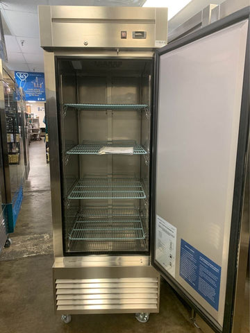 Dukers D28R Single Door Commercial Refrigerator in Stainless Steel