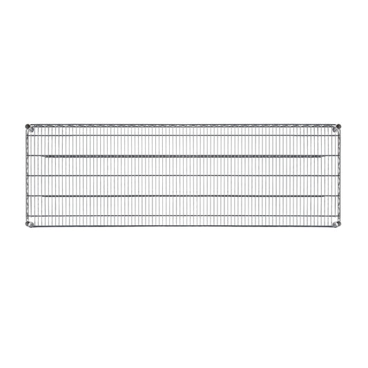 WSC-1472 14"W Chrome Plated Heavy Duty Commercial-Grade Wire Shelving 14x72"
