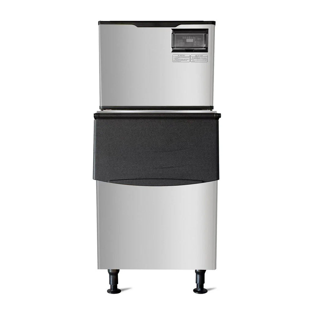 WESTLAKE SK-529 Commercial 500 lb. Air Cooled Cube Ice Maker Machine with 440 lb. Insulated Bin — ETL & Energy Star Certified