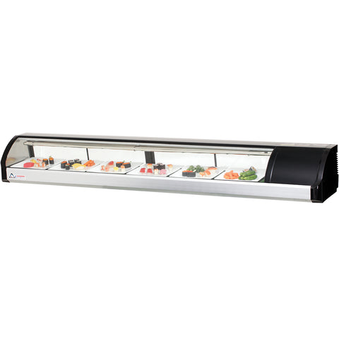 Everest 83" Countertop Refrigerated Display Cases ESC83R