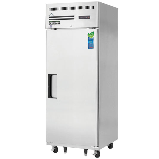 Everest Refrigeration ESF1 29" 1-Solid Door Reach-In Freezer, Top Mounted, 23 cu. ft., Stainless Steel