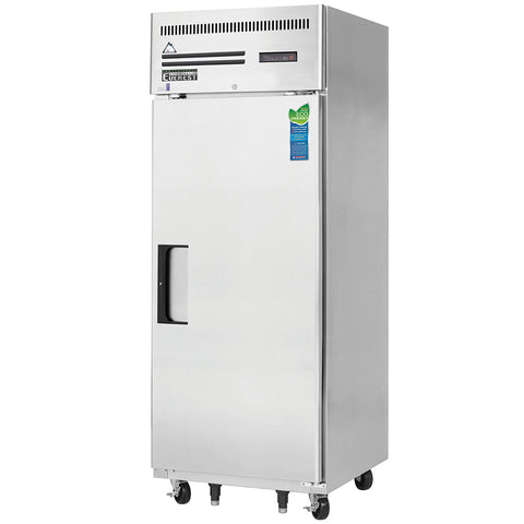 Everest Refrigeration ESF1 29" 1-Solid Door Reach-In Freezer, Top Mounted, 23 cu. ft., Stainless Steel
