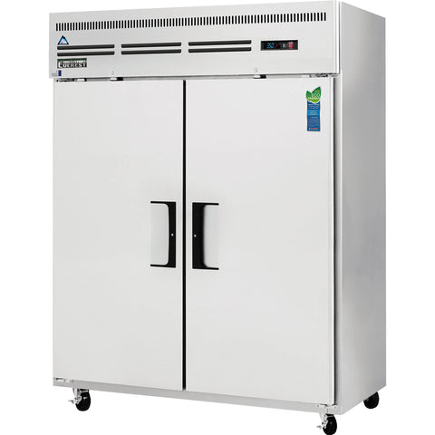 Everest Refrigeration ESWR2 59 Inch Two Section Solid Door Upright Reach-In Refrigerator 55 Cubic Feet