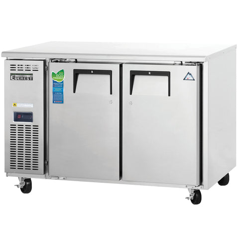 Everest ETF2-24 47-1/2" Two Section Side Mount Undercounter Freezer - 9 Cu. Ft.