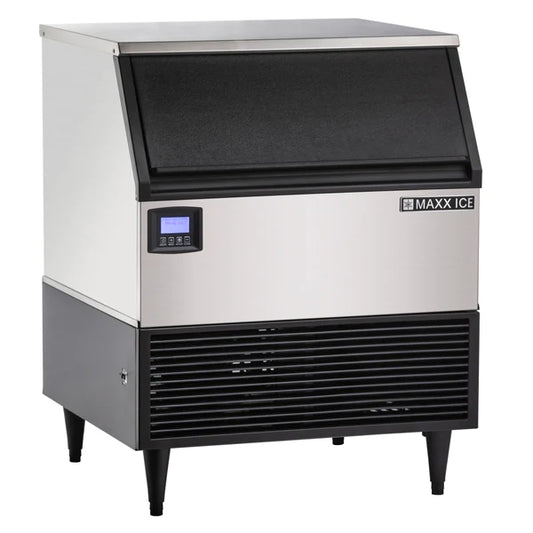 Maxx Ice MIM320N 30" Full-Size Cube Ice Maker With Bin w/ 328 lbs/Day Production, Air-Cooled