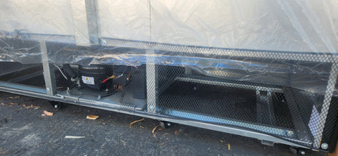 [CLEARANCE For Southern California Sale ONLY] #326001 ETL 72.8" Three Swing Door Merchandiser Refrigerator 57 cu.ft