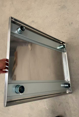 Commercial Work Table WT-E2484- Stainless Steel Top, Galvanized Undershelf  84x24"
