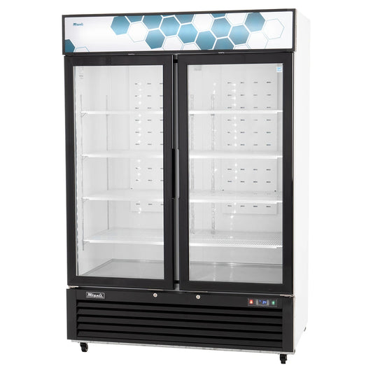 Migali C-49RS-HC 49 cu/ft Sliding Glass Door Merchandiser Refrigerator