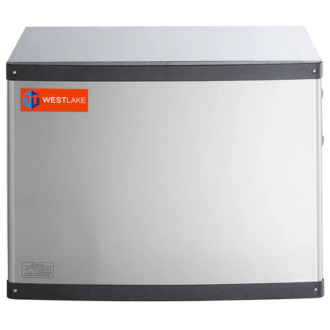 WESTLAKE Commercial Ice Maker Head 30" 500 lb/Day | Air Cooled Modular Cube Ice Machine for Restaurant