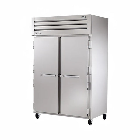 True STG2R-2S-HC 52 3/5" Two Section Reach In Refrigerator, (2) Left/Right Hinge Solid Doors, 115v