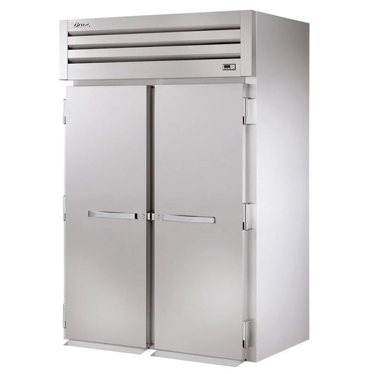 True STG2RRI89-2S 68" Two Section Roll In Refrigerator, (2) Left/Right Hinge Solid Doors, 115v