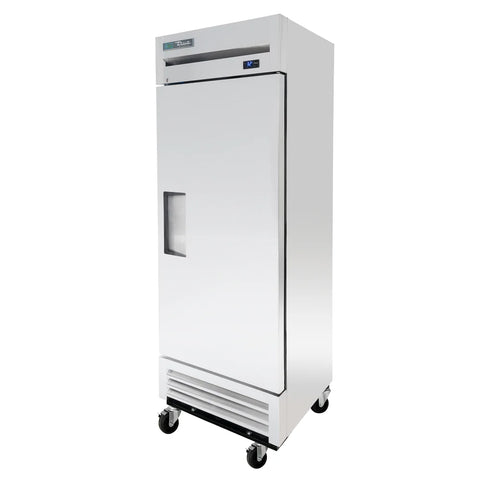 True T-19-HC 27" One Section Reach In Refrigerator, (1) Right Hinge Solid Door, 115v